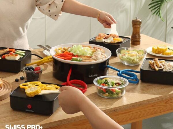 Tafelgrill Met 4 Afzonderlijke Bakplaten - De Gezellige Hit Van Dit Najaar! ...