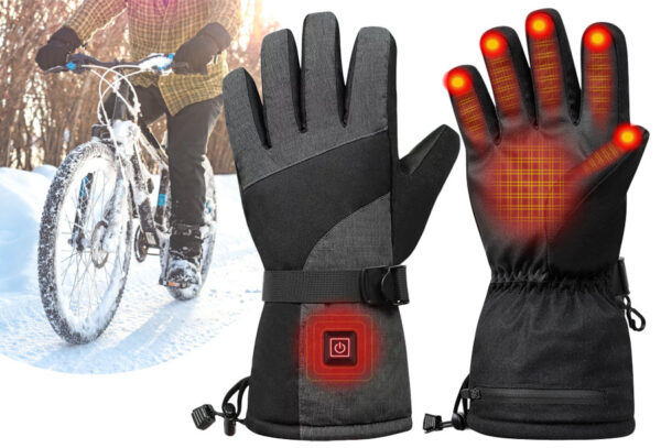 Verwarmde handschoenen in de sale