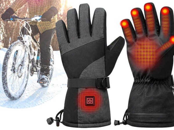 Verwarmde handschoenen in de sale