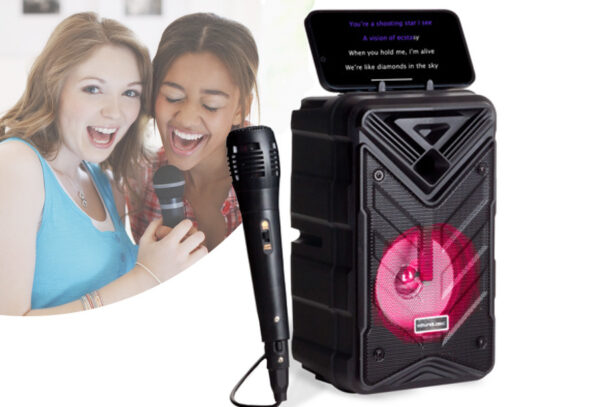 Mini karaoke set met korting!