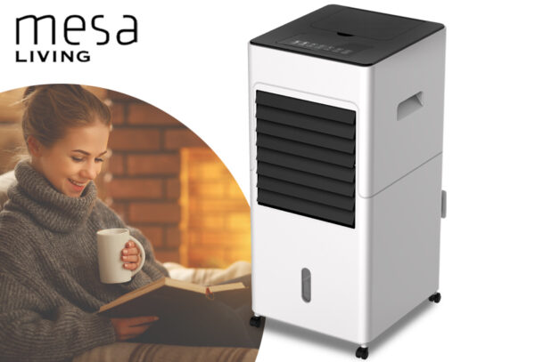 Verwarming én aircooler in één