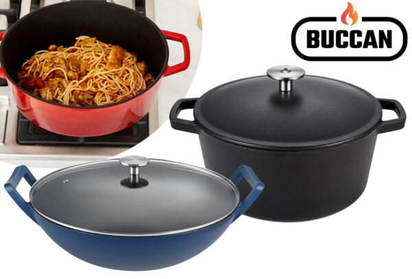 Buccan Hamersley gietijzeren pannen