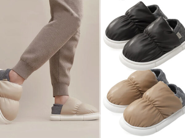 Warme sloffen voor dames