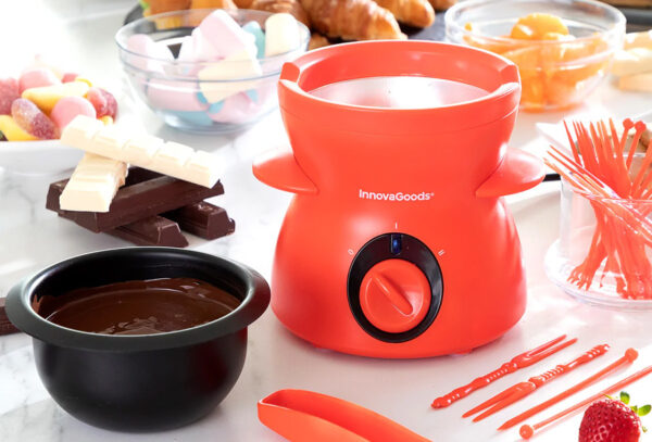 Chocoladefondue set met korting