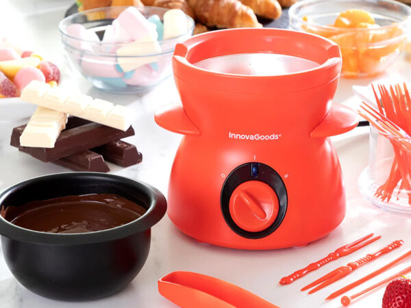 Chocoladefondue set met korting