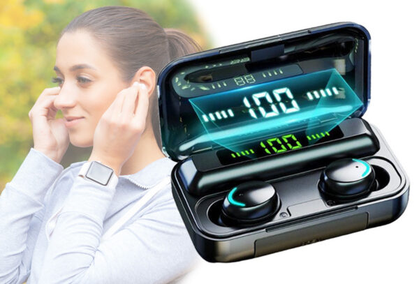 In-ear bluetooth oordopjes met oplaadcase