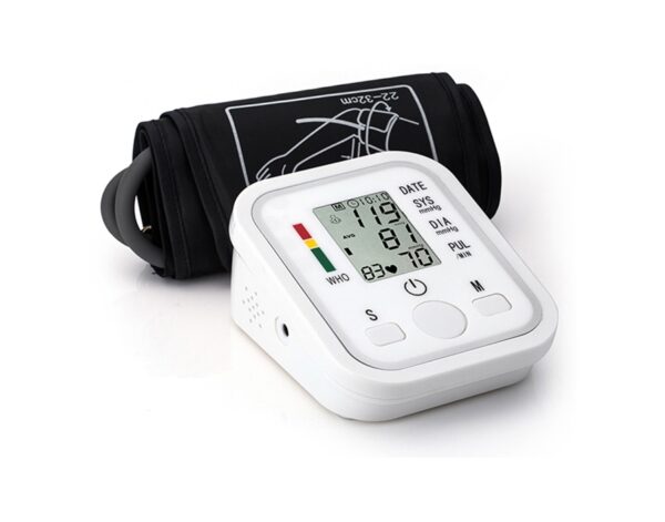 Bovenarm bloeddrukmeter met LCD en comfitmanchet