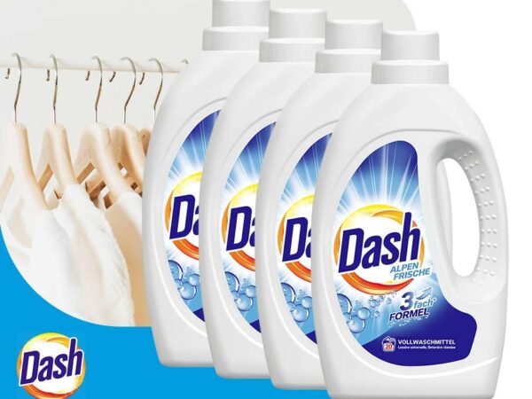 200 WASBEURTEN: Dash Alpen Fris Vloeibaar! ...