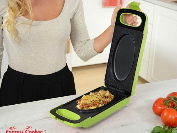 Express Cooker Dubbelzijdige Grill - Bereid Maaltijden In Enkele Minuten! ...