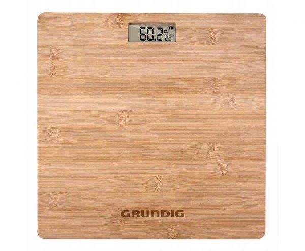 Grundig Stijlvolle Bamboo Weegschaal - Mooi In Iedere Badkamer! ...