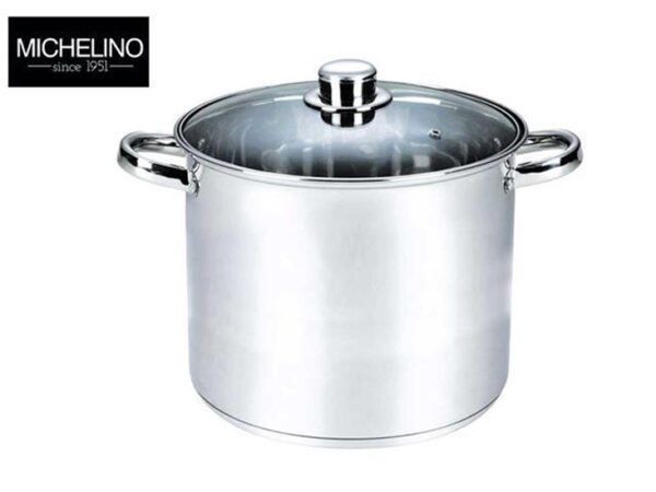 Michelino RVS soeppan 23 liter - Ø34 x 25 cm
