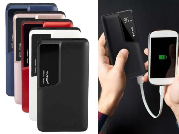 Krachtige 10.000 mAh Powerbank - Verkrijgbaar In 5 Kleuren! ...