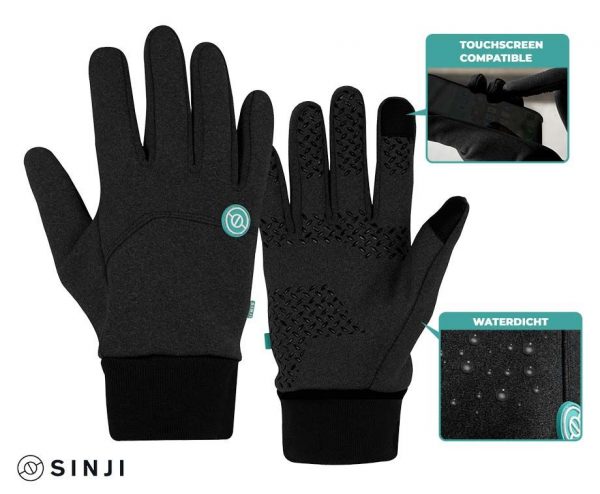 Sinji Wind- En Waterdichte Handschoenen - Met Touch Functionaliteit! ...