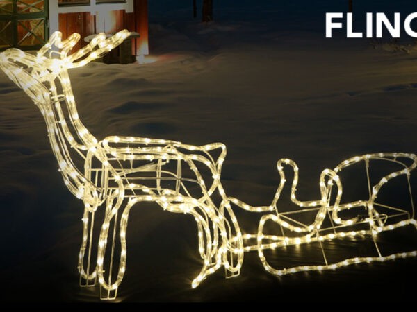 FlinQ rendier kerstverlichting
