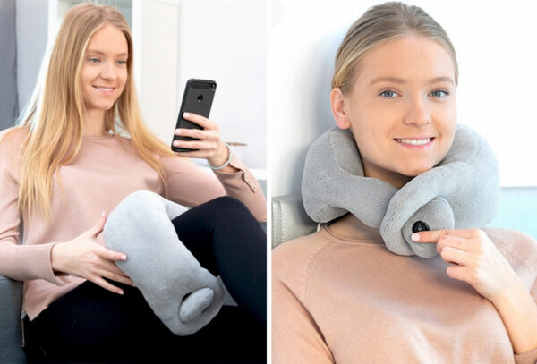 Nekkussen met massagefunctie van InnovaGoods