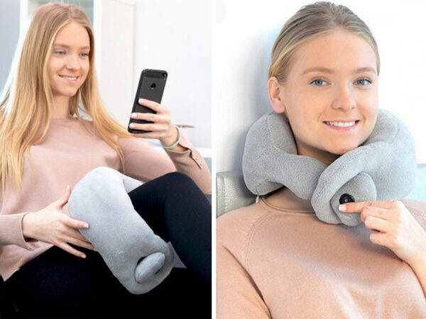 Nekkussen met massagefunctie van InnovaGoods