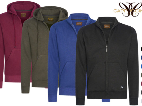 Cappuccino Italia fleece vest voor heren