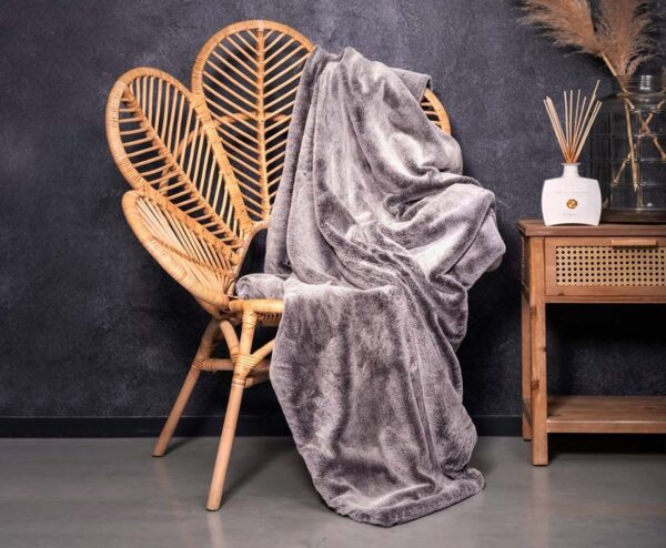Fake Fur Luxury Plaid - Superzachte Deken Van Nepbont! ...