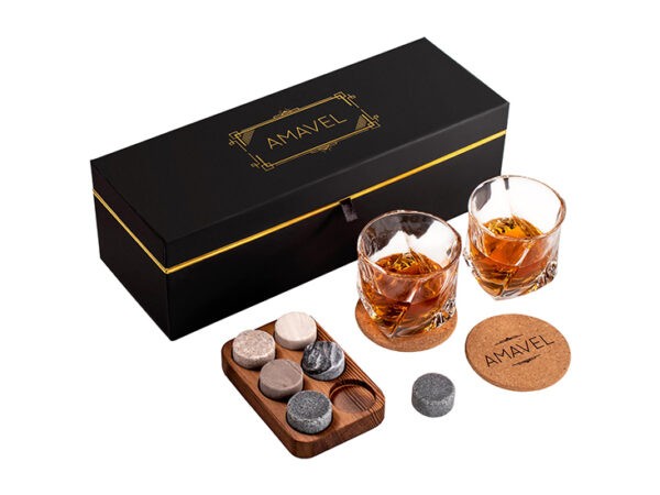 Amavel Whiskey Geschenkbox