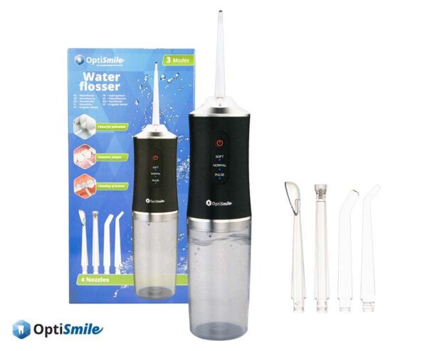 Oplaadbare Waterflosser - Met 4 Opzetstukken! ...