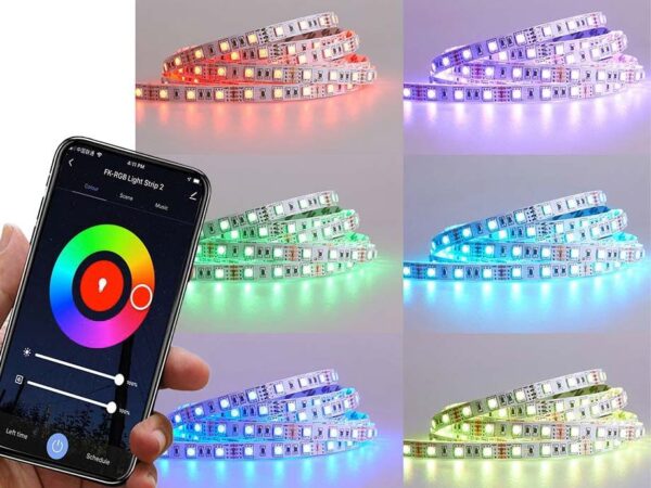 Bluetooth RGB LED Strip 5 Meter - Met Veel Handige Functies! ...