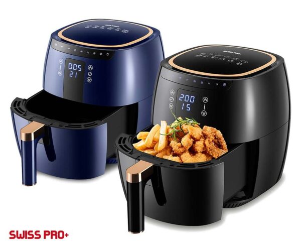 Swiss Pro XXL Airfryer 7 Liter Met Digitaal Display - Gezonder Snacken Met ...