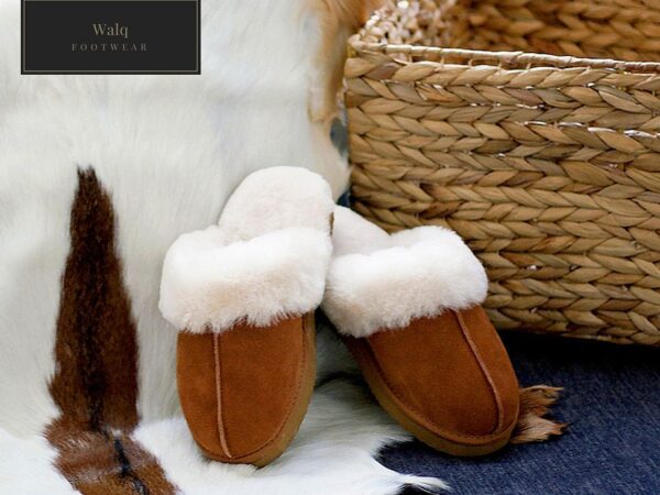 Walq Suede Wollen Sloffen - Voor Dames En Heren! ...