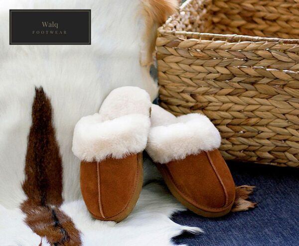 Walq Suede Wollen Sloffen - Voor Dames En Heren! ...