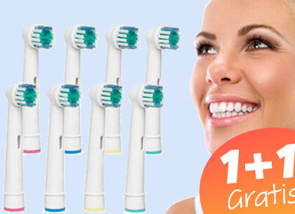 8-pack opzetborstels voor Oral-B tandenborstels