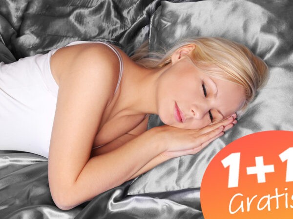 1+1 gratis: Satijnen kussenslopen