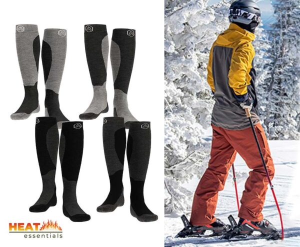 2-Pack Warme Wandel-/Skisokken - Biedt Extra Veel Comfort! ...