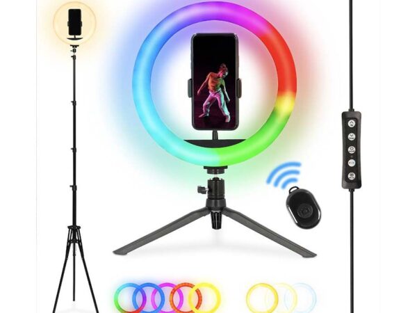 Nikkei Ringlamp Met Statief Smartphone - Altijd Het Perfecte Licht In 99+ K ...