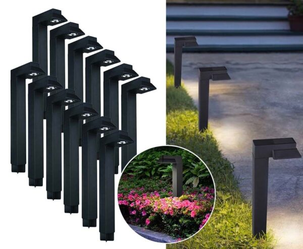 Set Van Hoogwaardige Solar Tuinlantaarns - Vandaag 6+6 GRATIS! ...