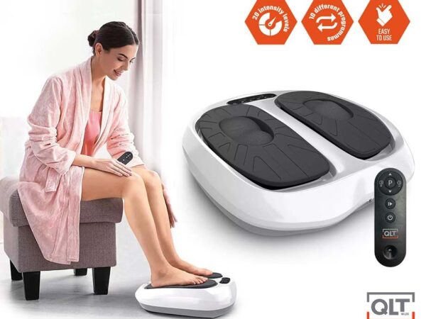 QLT Vibropulse Pro Massageapparaat - Tegen Pijnlijke Benen En Voeten