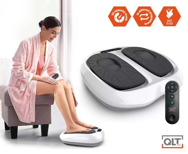 QLT Vibropulse Pro Massageapparaat - Tegen Pijnlijke Benen En Voeten