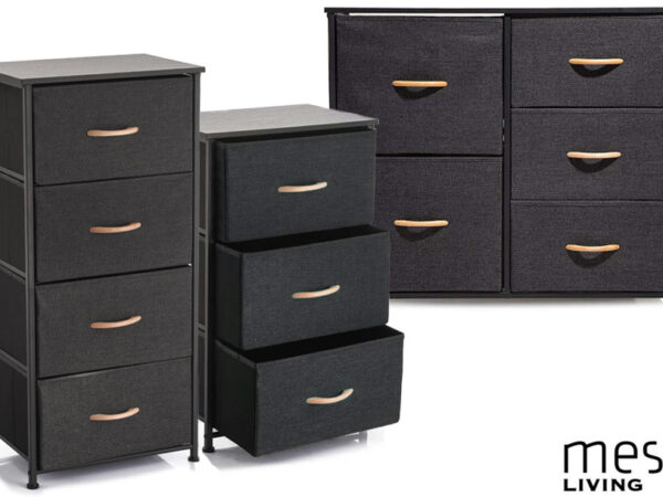 Kast met inklapbare lades in de aanbieding
