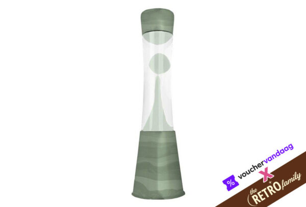 Lavalamp jade groen