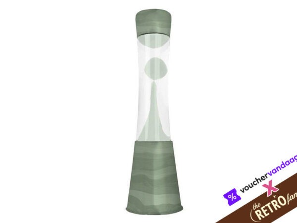 Lavalamp jade groen