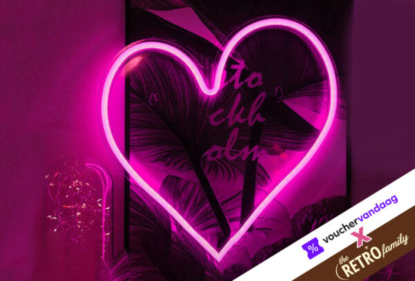 Retro neonverlichting