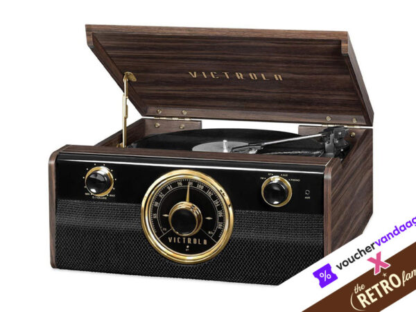 Platenspeler van Victrola met korting