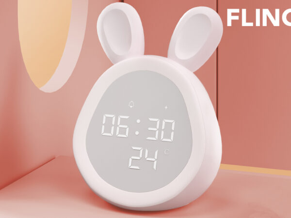 Kinderwekker met wake-up light in de aanbieding