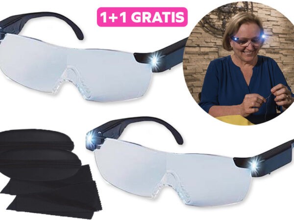 Vergrotende bril met korting