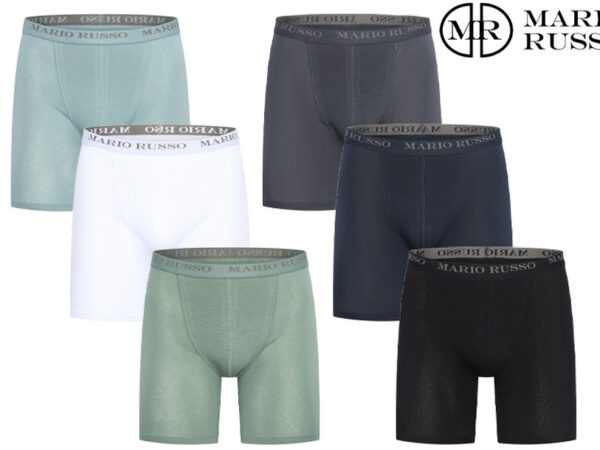Mario Russo extra lange boxershorts in de sale