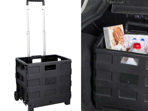 Opvouwbare Boodschappentrolley - Licht Spullen En Boodschappenverplaatsen! ...