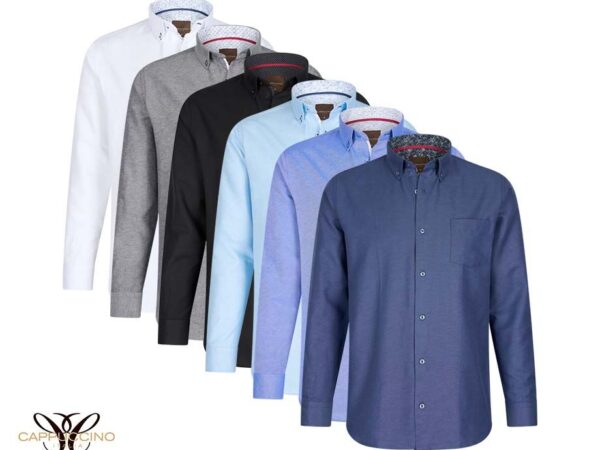 Cappuccino Overhemd Plain - Verkrijgbaar In 6 Stijlvolle Kleuren! ...