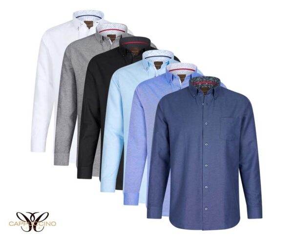 Cappuccino Overhemd Plain - Verkrijgbaar In 6 Stijlvolle Kleuren! ...