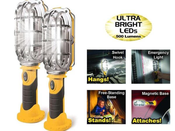 Draadloze Werklamp Met Ophanghaak En Magneet - Vandaag 1+1 GRATIS! ...