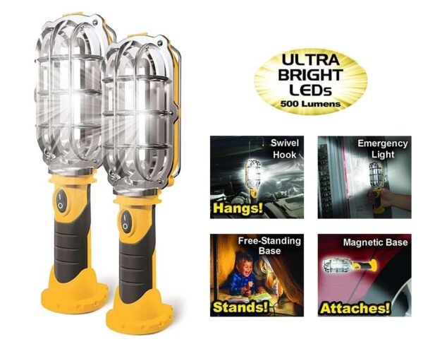 Draadloze Werklamp Met Ophanghaak En Magneet - Vandaag 1+1 GRATIS! ...