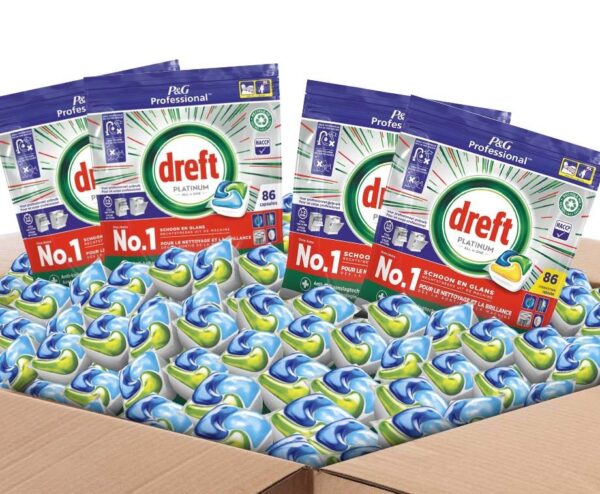 Dreft All-in-1 Vaatwastabs - Vandaag 86+86 GRATIS! ...