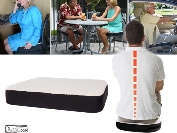 Dualuxe Zitkussen Met Gel - Voor Een Comfortabele En Correcte Zithouding! ...